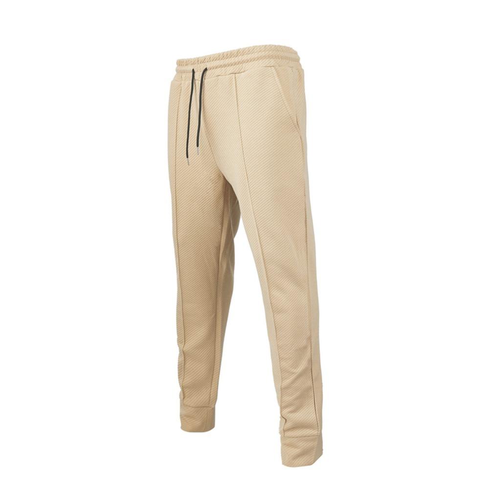 Men's Slim Fit Cardigan Jacket Single-breasted Pocket Long Sleeved Sportswear Elegant Two-Piece Set with Long Pants