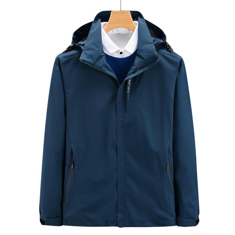 Unisex Thin Windproof Waterproof Spring/Autumn Outdoor Shell Jacket, Single Layer, Ideal for Mountaineering.