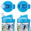 Skater Straw 500ml Plastic Water Pokemon Size PSTB5 Bottle, Spout-Shaped Bottle, Clear, Kids' 24, Boys'