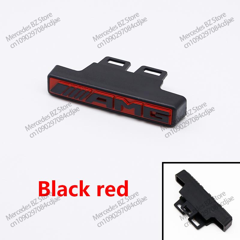 1pc ABS AMG Grill Grille Emblem For AMG Mercedes-Benz W463 W464 W461 G63 G65 Grille Sticker Emblem Badge Sticker Car Accessories