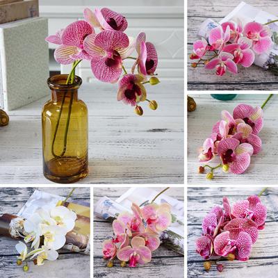 1Pc 6Heads Artificial Butterfly Orchid Silk Flower Home Wedding Party DecorMöbel & Wohnen, Feste & Besondere Anlässe, Party- & Eventdekoration!