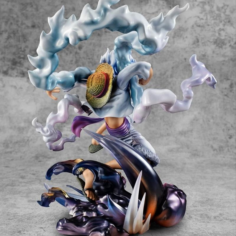 One Piece Lffy Anime Figure Gear 5 Luffy Action Figurine Sun God Nika Luffy Statue PVC Statue Model Doll Collection Toy Gifts