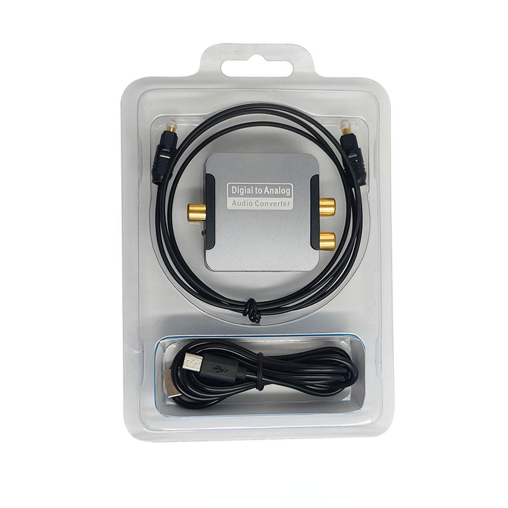SPDIF Optical To 3.5mm RCA Audio Converter