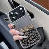 Leopard Print Case For iPhone 17 18 Pro Max Plating Lens Frame Clear Soft Phone Cover For iPhone 16 15 14 13 Pro Max 17E