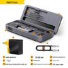 FNIRSI HS-02 Soldering Iron Set with Mobile Workbench and Storage Box