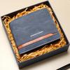New Men'S Wallet Men'S New Short Wallet Middle-Aged And Young Wallet Large Capacity Multi-Card Wallet