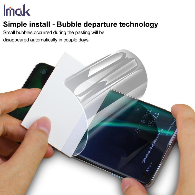 For Honor Magic 8 Pro 5G Glass IMAK Anti-peeping Hydrogel Film 3th Generation Full Coverage Screen Protector