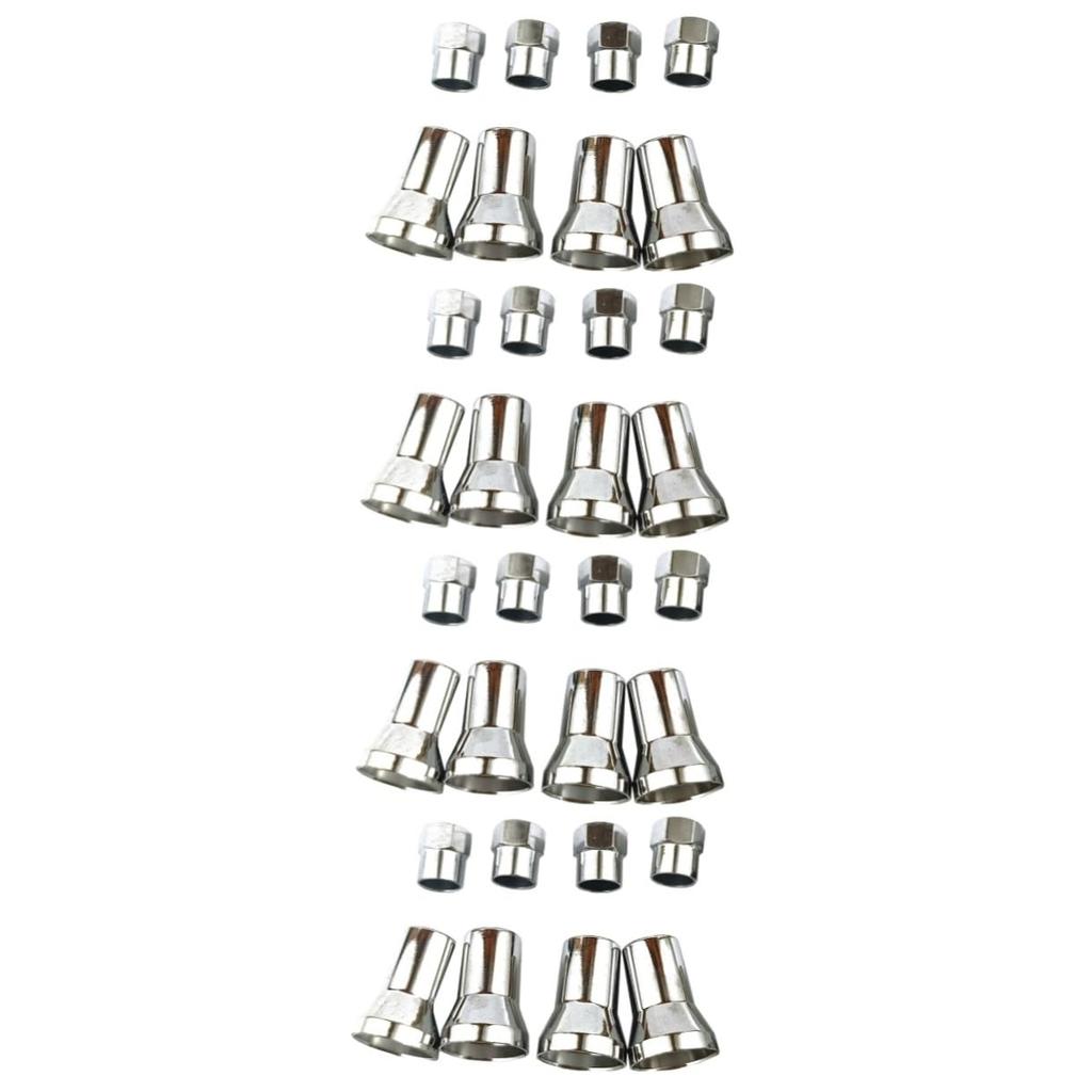 CHILDWEET 16pcs Set Tr413ac Decoration Car Kit Tire Valve Stem Sleeve Tire Valve Sleeve