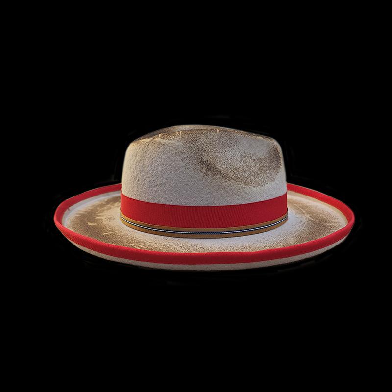 Cowboy Wind Sheep Felt Hat Coastline With Decorative Felt Hat