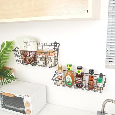 Wall-mounted Storage Basket, Kitchen Wall-mounted Shelf, Bathroom, Bedroom Wall-mounted Skin Care Product Shelf