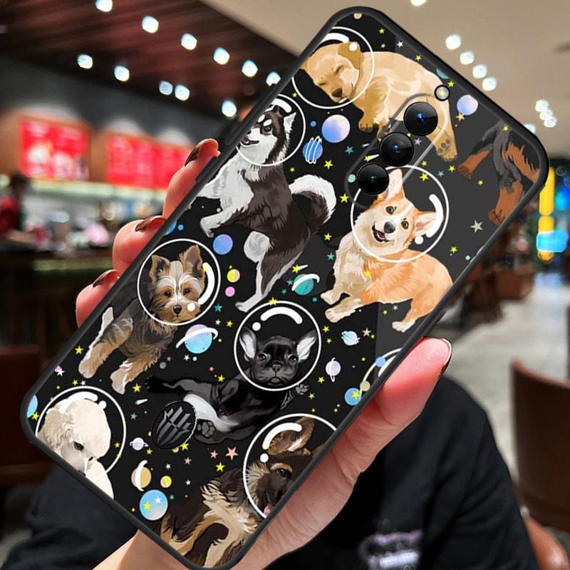

French Bulldog Beagle Dogs Pattern Case For ZTE Nubia Red Magic 10S 10 8 9 8S 9S 11 Pro Plus 10 Air 5G 6R 6 7 6S 7S Pro Cover Red Magic 6Pro