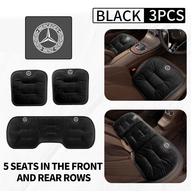 For Benz Car Seat Cover Soft Front Seat Cushion Mat Vehicle Chair Protector Pad Accessories AMG CLA CLS C180 C200 W204 W205
