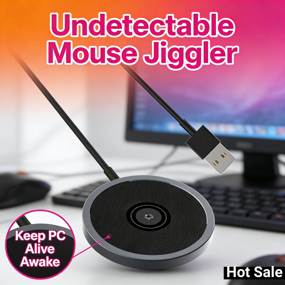 Undetectable Mouse Mover Pad Device Automatic Mouse Wiggler Shaker Mouse Giggler To Keep Mouse Moving Work From Home