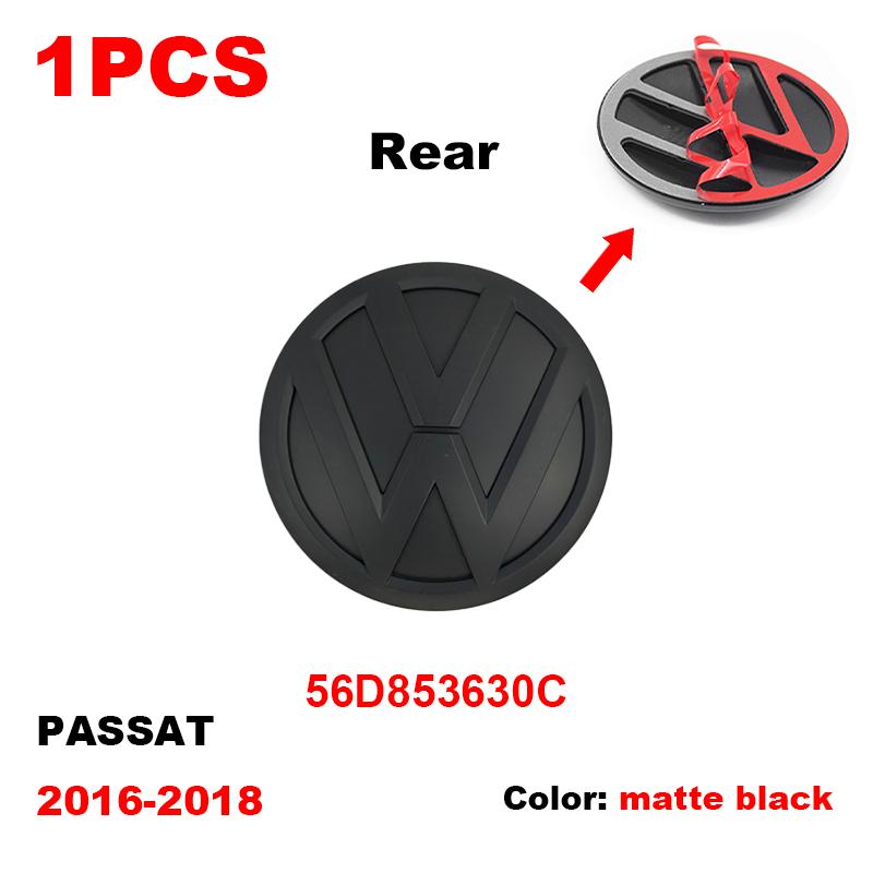 T28For Volkswagen VW Passat B8 2016 2017 2018 Logo Car Badge Hood Front Grille Rear Trunk Emblem Decoration Replacement Accessories
