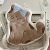 Soft and Cute Cat Hand Towel, Quick Drying Quick Drying Hanging Cute Cartoon Towel, Household Kitchen and Bathroom Hand Towel