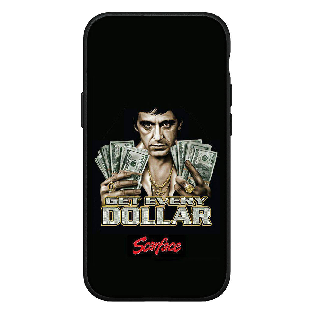 for Samsung Galaxy S25 S24 iPhone 17 16 15 Xiaomi Redmi Note 14 13 12 11 Plus Pro Max XR Phone Case Scarface Al Pacino Tony Montana OPPO Huawei Cover