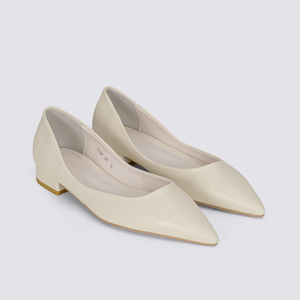 Siinvii Simple Pointed Flat Shoes_Slfl240201