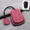 New Sheepskin Car Remote Key Cover Case Shell For Cadillac ATS-L XTS XT5 CTS CT6 ATS 28T SRX Escalade 2015 Styling Accessories