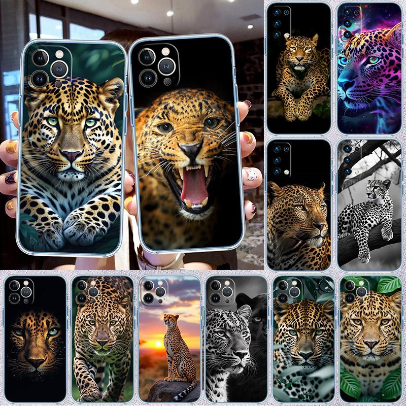 BH32 Leopard Phone Case for Motorola Moto G10 G20 G30 G31 G32 G34 G35 G41 G42 G50 G51 G52 G55 G60 G60S G62 G71 G72 G75