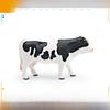 Pvc Farm Cow Long Horned Bull Yellow Cattle Model For Kids Learning Toy And Home Decoration