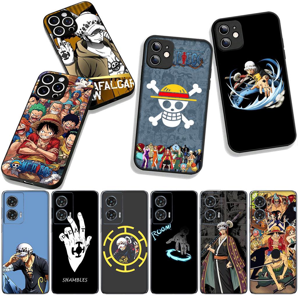 Luffy Trafalgar Water Law One Pieces for Samsung Galaxy A36 A17 A26 A07 A35 A54 A53 A13 A33 A34 S8 S9 S20 S21 FE S10 Plus Case