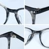 ZENOTTIC Casual Square Optical Prescription Eyeglasses Frames Unisex Ultralight Acetate All Day Comfort Spectacle Frame