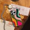 Vibrant Swirl Paint Phone Case for IPhone 17AIR 16E 16 15 14 13 12 11 17 Pro Max Plus Double-layer Back Cover