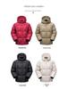 Men's 2025 Short Hooded Winter Down Puffer Jacket - Thick, Warm, High Fill Power