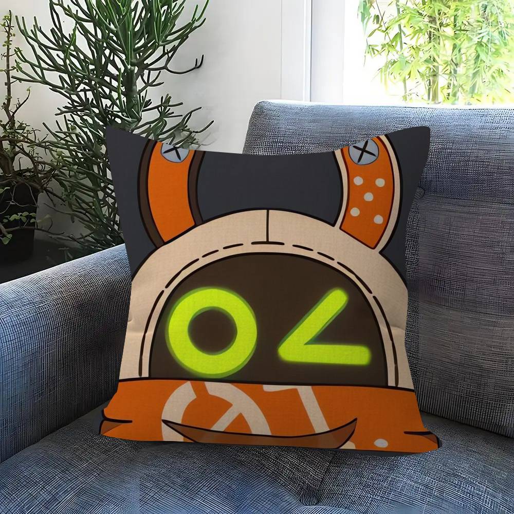 Anime Game Zenless Zone Zero Pillow Cover Sofa Cushion Cover Home Room Decoration Children Gift