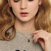 Murmur [925silver]Combi Lock Initial Necklace