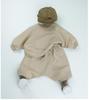 Korean Style Unisex Baby Sweatshirt - Thick Pure Cotton, Trendy Round Neck for Spring & Autumn