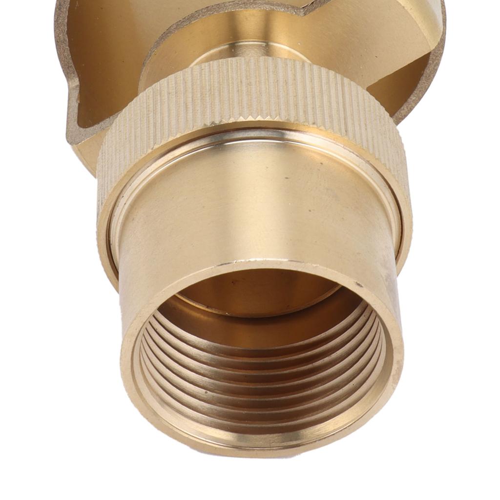 Brass Ice Tower Cedar Water Fountain Nozzle Spray Head Pond Sprinkler