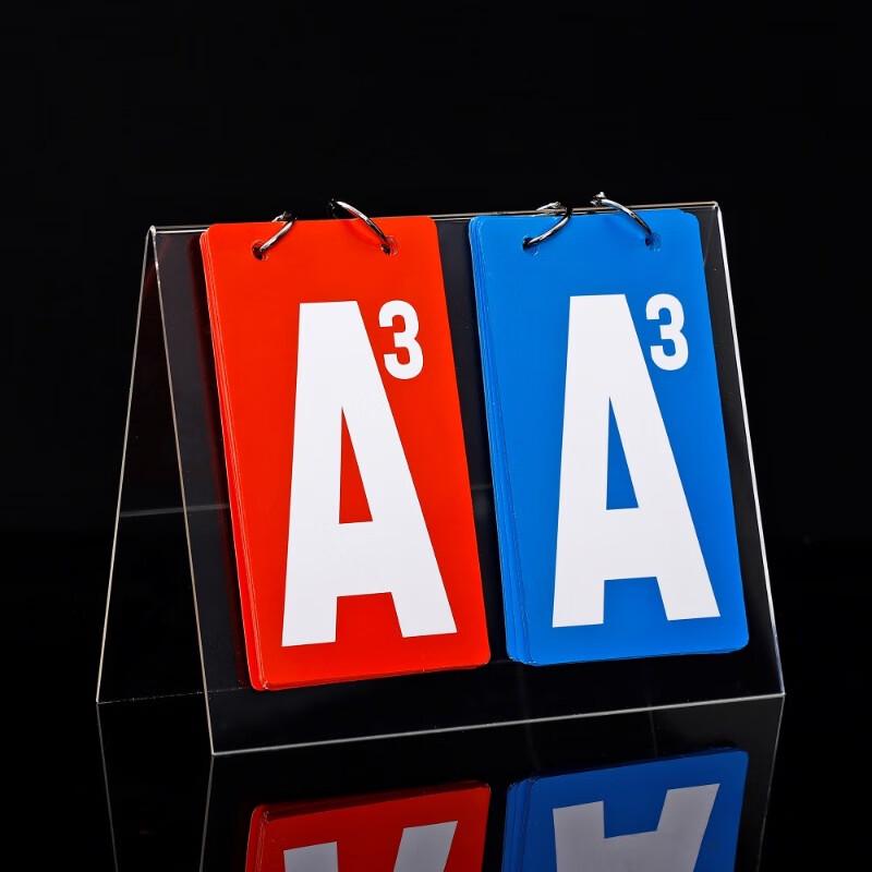 Acrylic Card Game Score Flipper