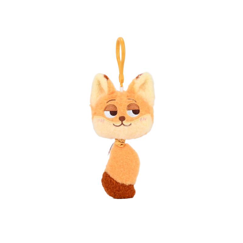 Disney Zootopia Judy & Nick Twist Pull Shake Plush Pendant Doll Officially Licensed