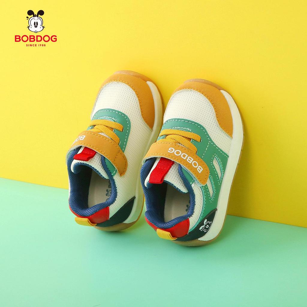 Bobodou Spring Breathable Mesh Toddler Shoes, Soft Sole Infant Functional Shoes for Boys and Girls.
