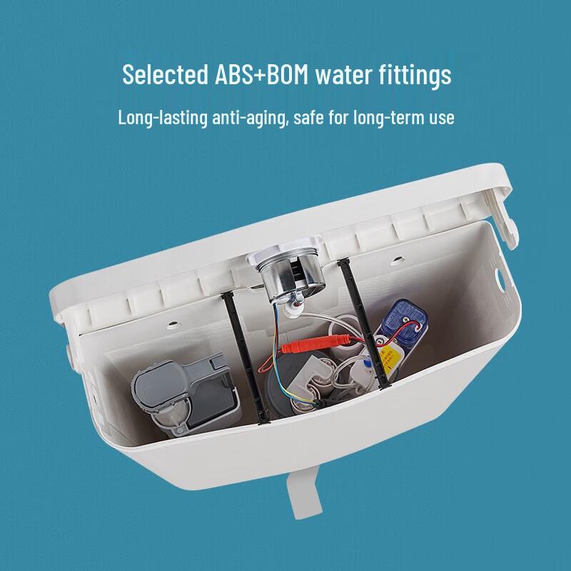 JOMOO Dual-Flush Squat Toilet with Water Tank