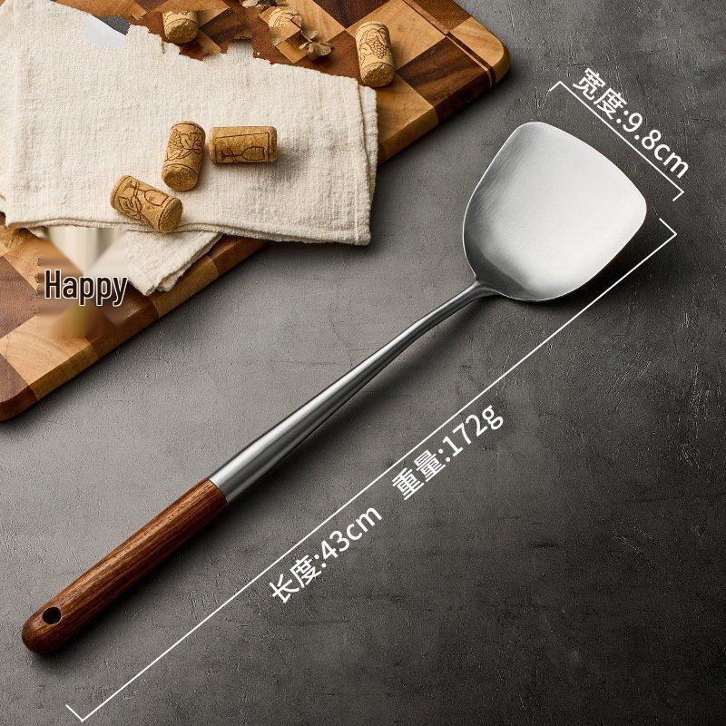 ZISIZ Stainless Steel Wok Utensil Set