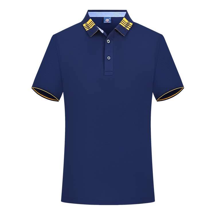 XBJSH ZW107 195G Cotton Lapel Polo Shirt Arrived Next Day