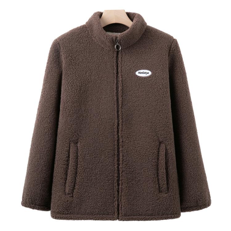 

Новое зимнее плюс бархатное утолщенное теплое хлопковое пальто большого размера из овечьего бархата, свободная осенне-зимняя куртка из овечьих гранул 5XL