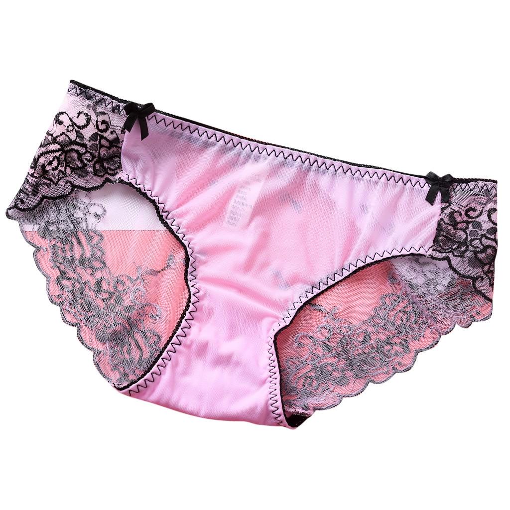 Women Pantie Sexy Lace knicker High Elastic Embroidery Yarn Underpants Underwear