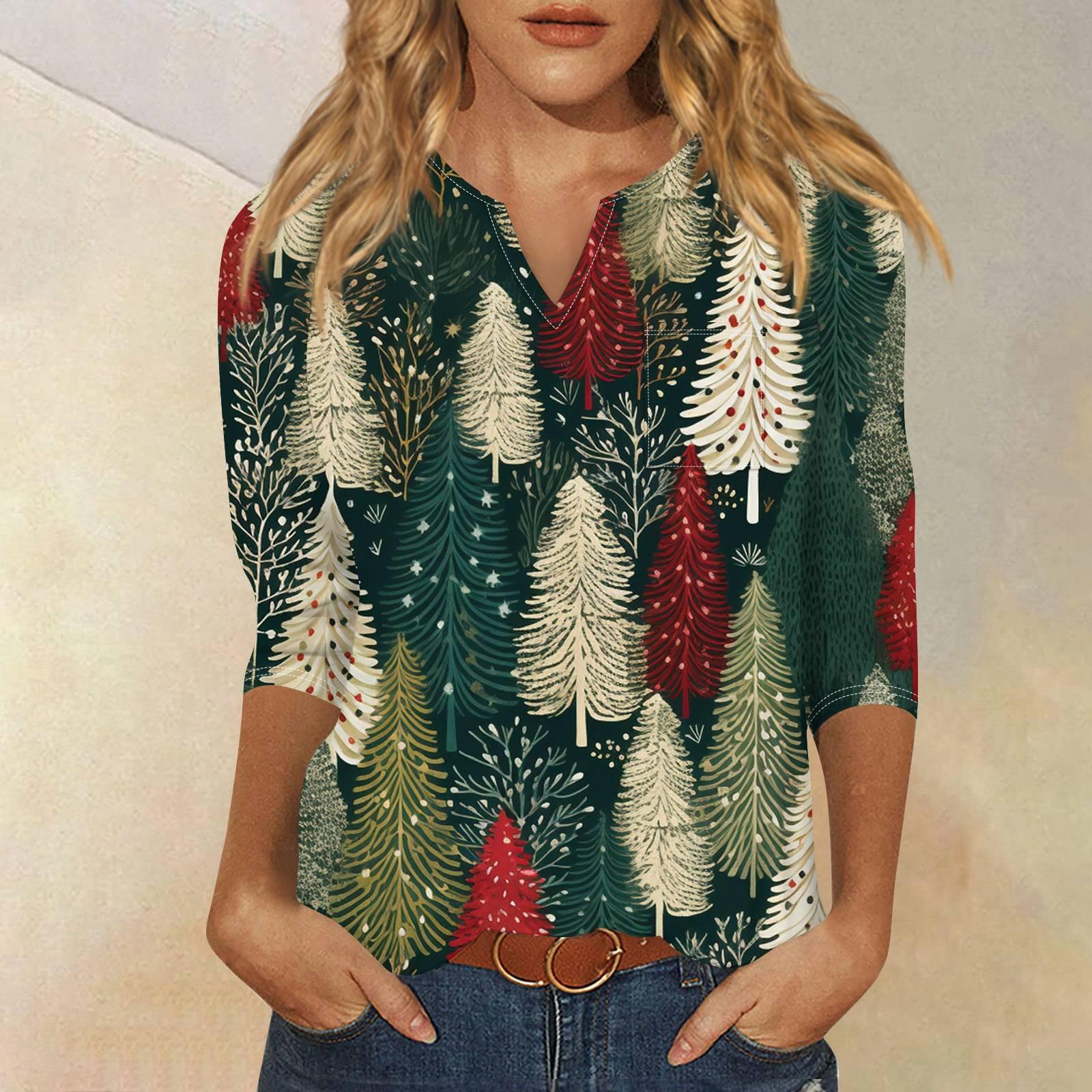 Женская рубашка с рукавом семь дюймов — фото 11