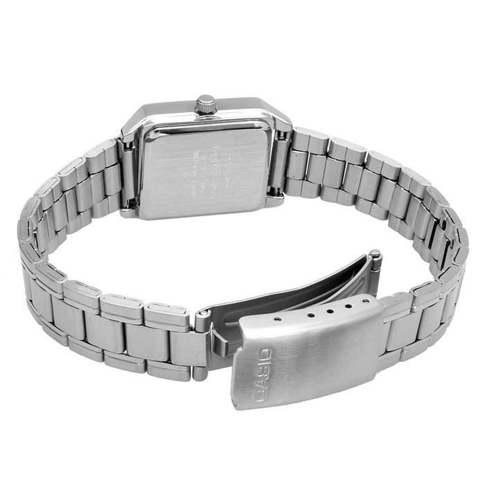 [Casio] Standard Quartz Ladies Watch LTP-V007D-1E Black Silver Metal Band