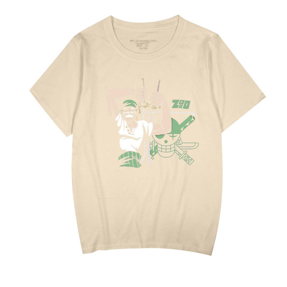 ONE PIECE T-shirt Short Sleeve Hip Hop Tee-shirt Graphic Printing Casual High QualityTshirt Hombre Unisex Tops