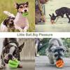 Pet Dog Cleaning Rubber Ball Toys for Small Dogs Interactive Elasticity Puppy Chew Toy Tooth Food Ball Toy Pet Stuff Accessories