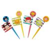 Skater Lunch Picks, 12-Pack, Tsum Tsum Disney Picks, LKP2