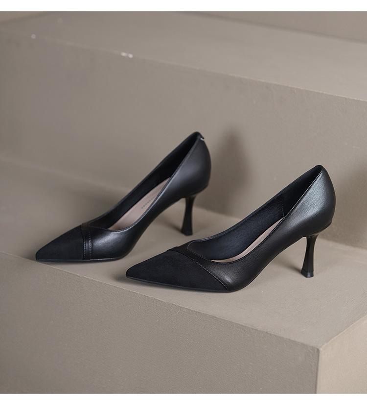 3cm/5cm/7cm Women's Luxury Pumps Heels Party Wedding Stiletto Office Women's Pointed Toe Fashion High Heels Women