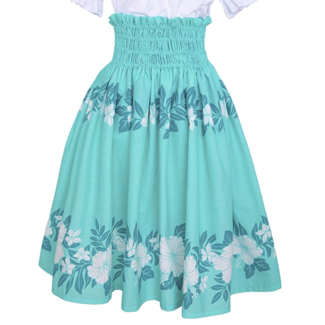 

Made in Japan Choose Your Hawaiian Hula Skirt [Ballet Sayori] - Length! (Aqua Green, 75cm)