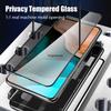 3Pcs Anti-Spy Privacy Tempered Glass Infinix Smart 9 8 7 5 Hot 50i 40i 40 Pro 30i Tecno Spark GO 1 2024 2023 20C8T 8C 8P Tecno Camon 30 20 Pro 16 18