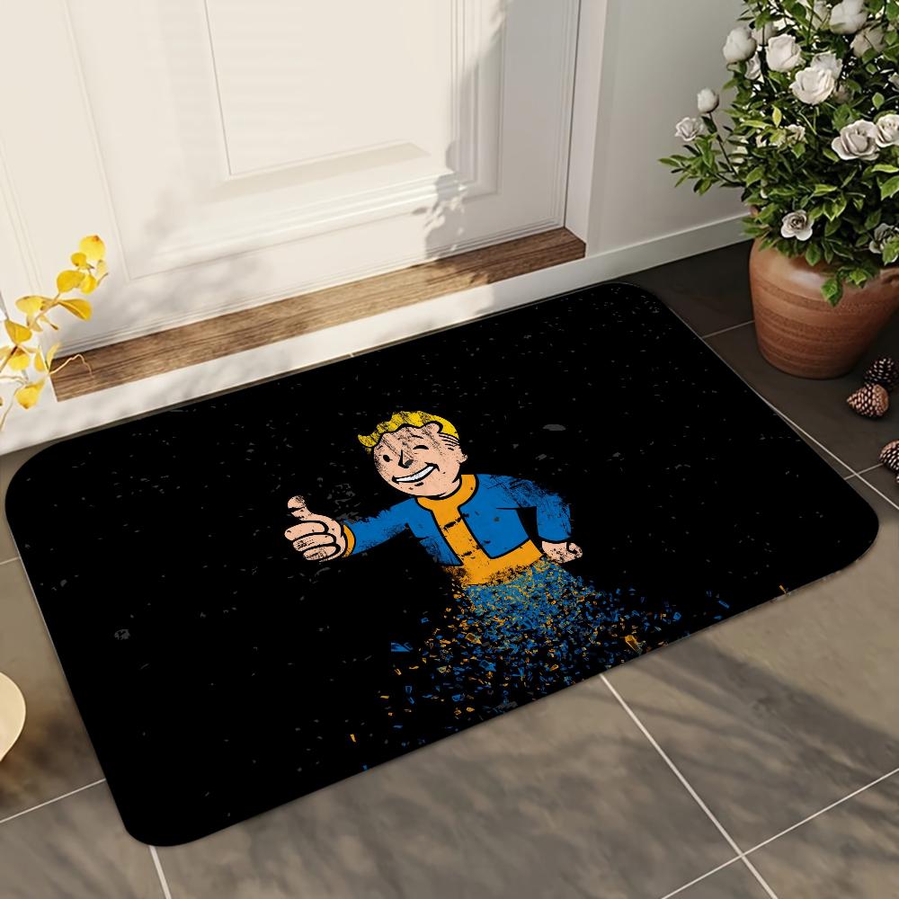 1 szt. Mata łazienkowa Fallout Chłonna Mata Antypoślizgowa Dekoracja Domu Artykuły Dywany Mata na podłogę do kuchni domowej