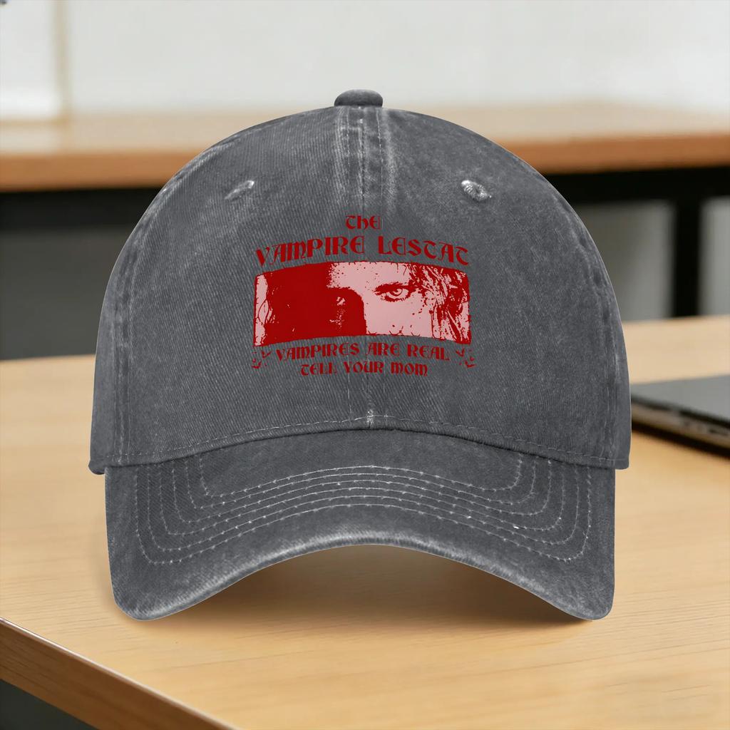 The Vampire Lestat Casual Baseball Cap Running Hippie Trucker Hat Summer Adjustable Unisex Unisex Design Snapback Cap